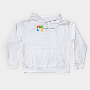 Meowcrosoft Kids Hoodie